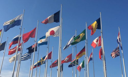 L’armonia delle bandiere multiple